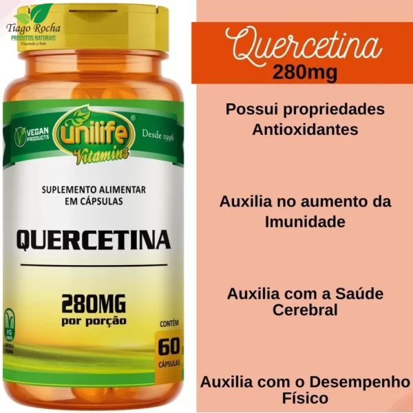 Quercetina 60 cápsulas 500mg
