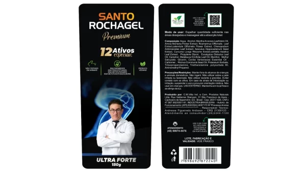 Lançamento Santo RochaGel Premium 150g